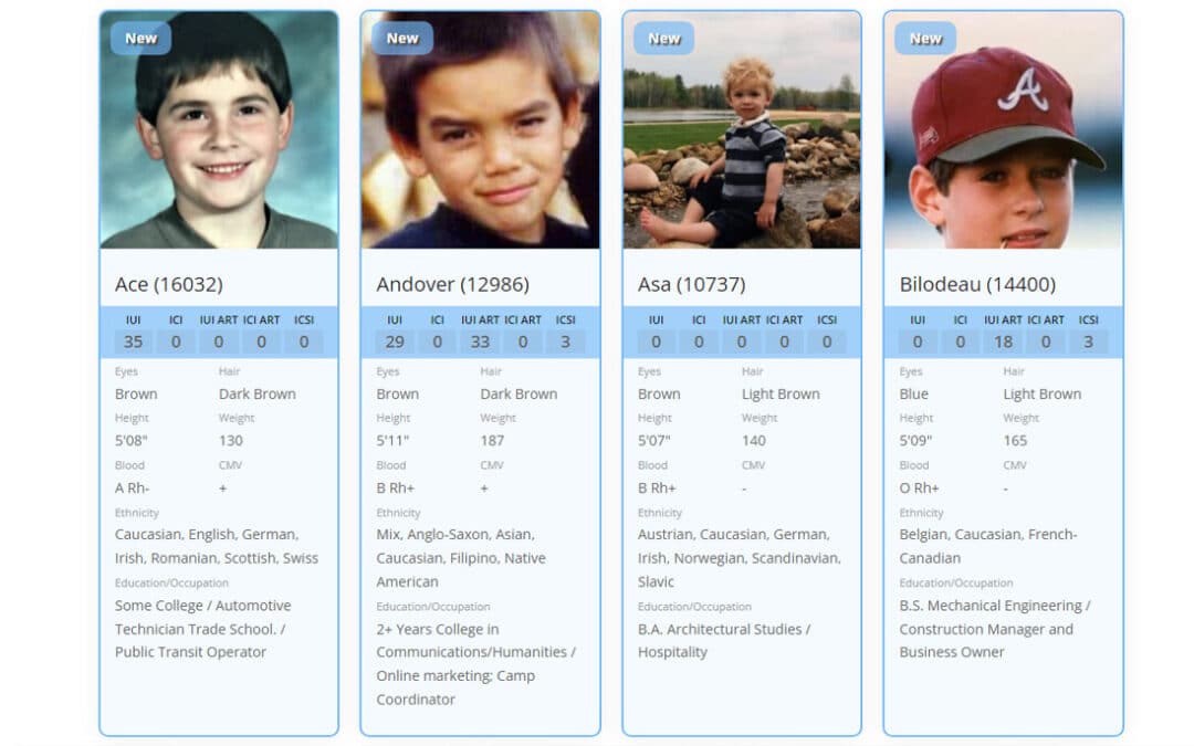 Exploring Seattle Sperm Bank Donor Profiles