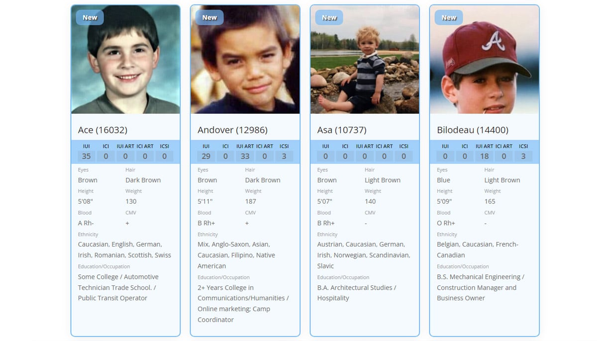 Exploring Seattle Sperm Bank Donor Profiles